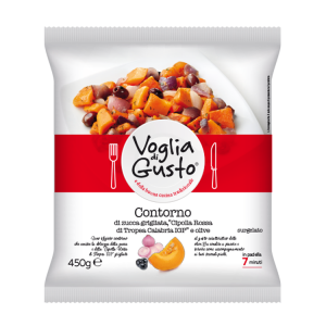 Mix of Grilled Butternat, Tropea Onions, Olives